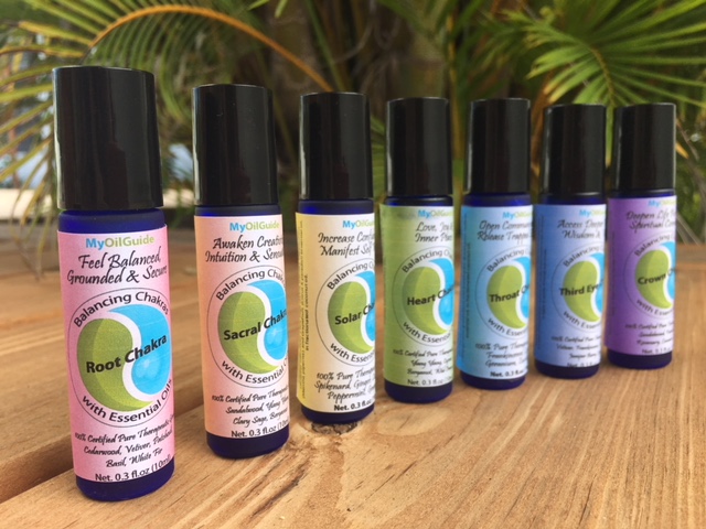 Chakra balancing essential oil blends