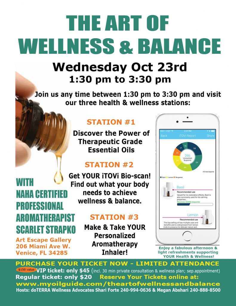 Health Event - The Art of Wellness & Balance