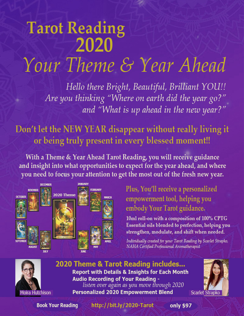 2020 Tarot Reading and Emotional Empowerment Blend