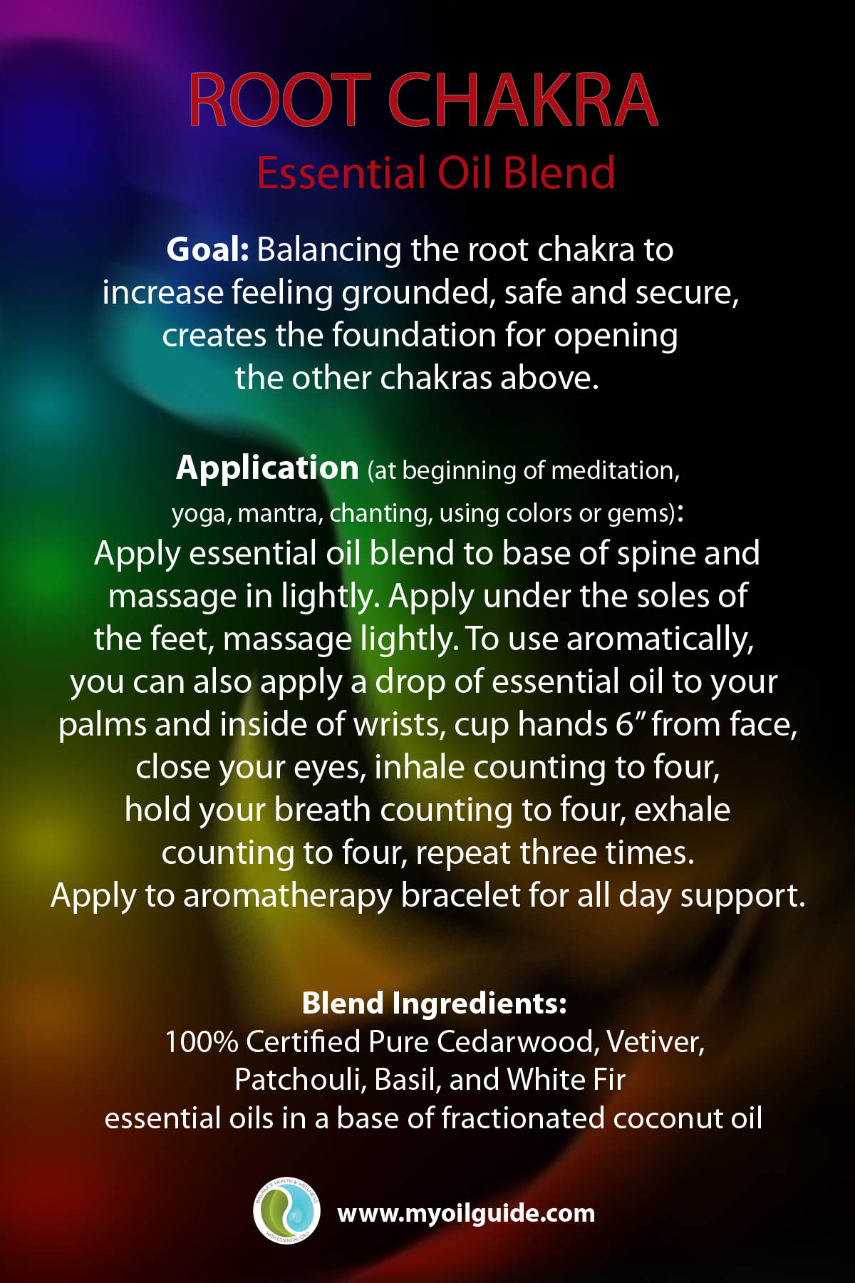 Root Chakra Oil