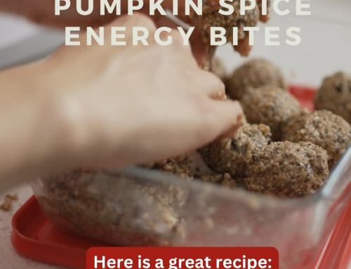 No Bake Pumpkin Spice Energy Bites